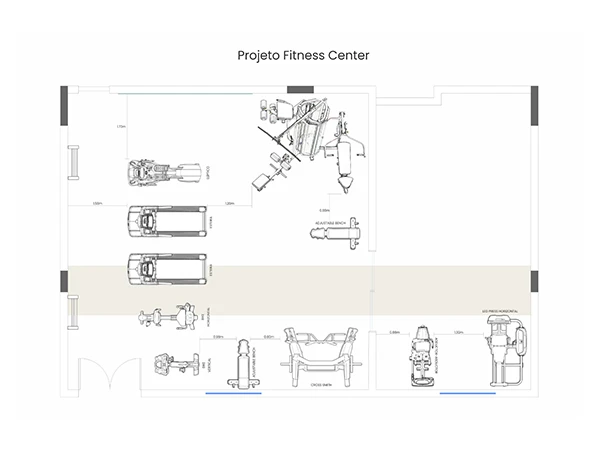 Projetos Equipamentos Academia