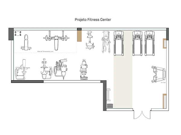 Layout Academia - Integrafit